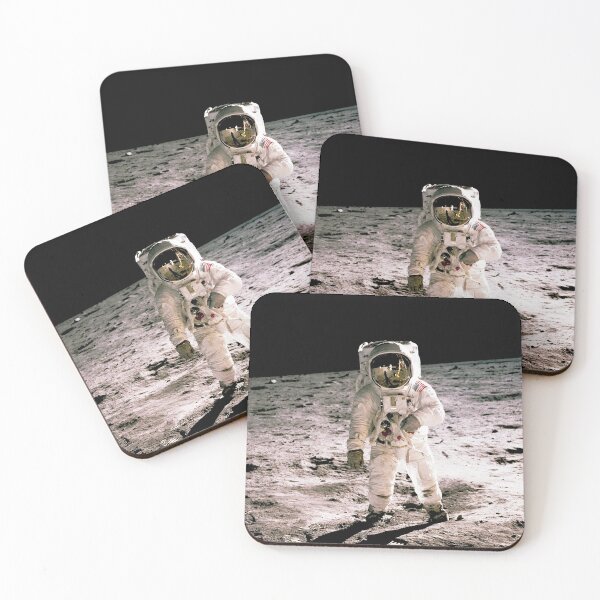 Item preview, BUZZ ALDRIN WALKING ON THE MOON designed and sold by w1ckerman.