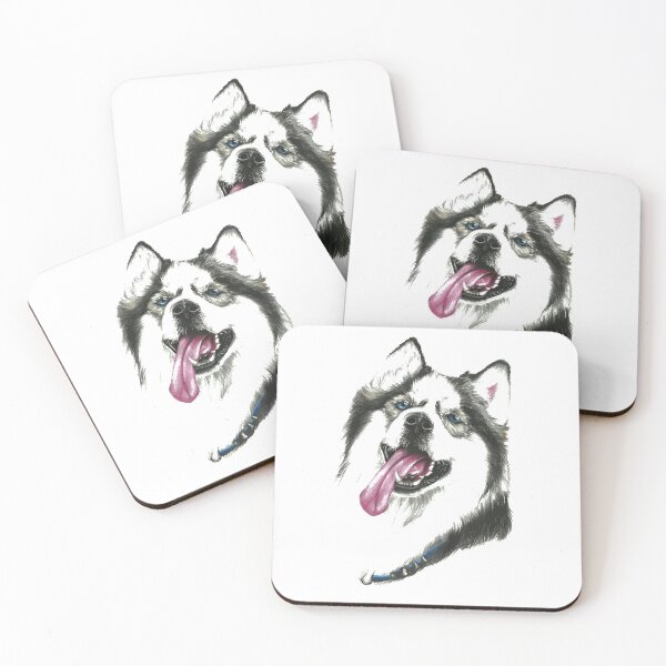 Item preview, Siberian Funny Husky designed and sold by svetlana84.