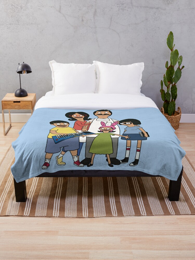 Bob S Burgers Throw Blanket By Tasha0louise Redbubble