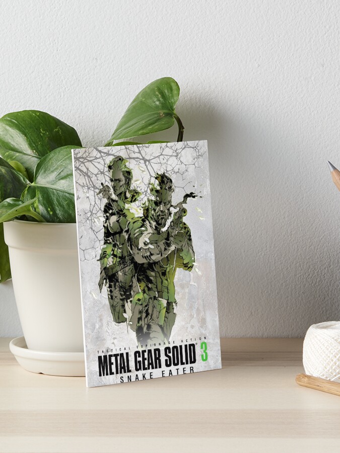 Metal Gear Solid 3 poster Art Board Print for Sale by PFCpatrickC