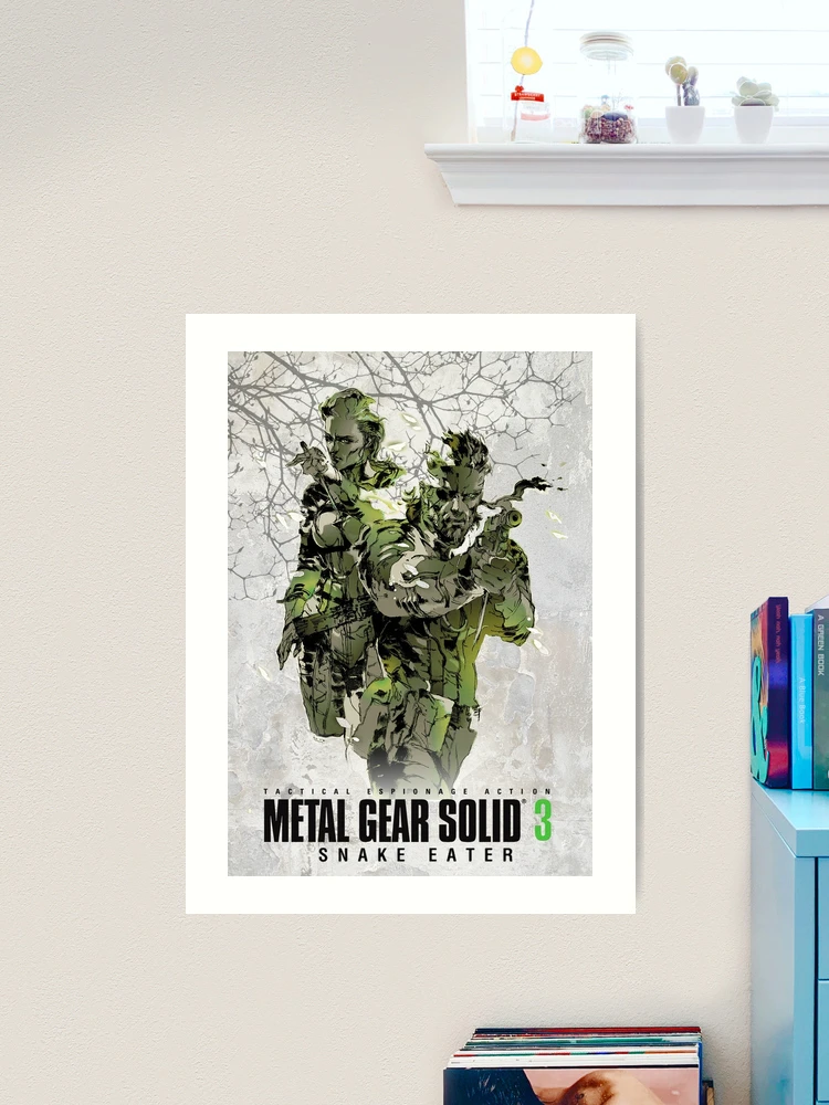 Metal Gear Solid 3 poster Art Board Print for Sale by PFCpatrickC