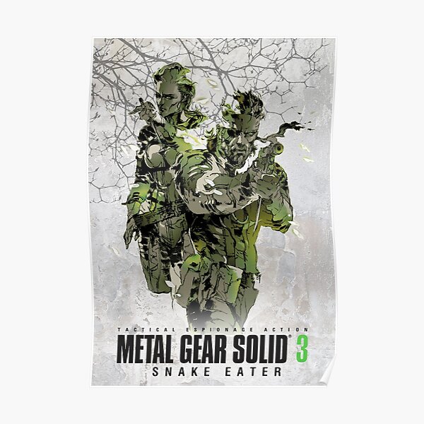 Metal Gear Solid 3 affiche Poster