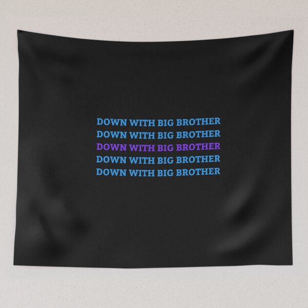 Item preview, Down With Big Brother Classic T-Shirt designed and sold by Swooncake Press.