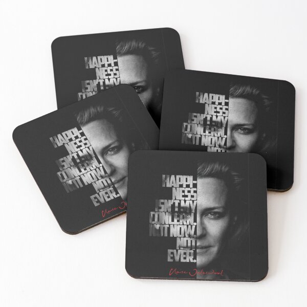 Item preview, Black and white Claire Underwood House of Cards quote. designed and sold by Enea Kelo.