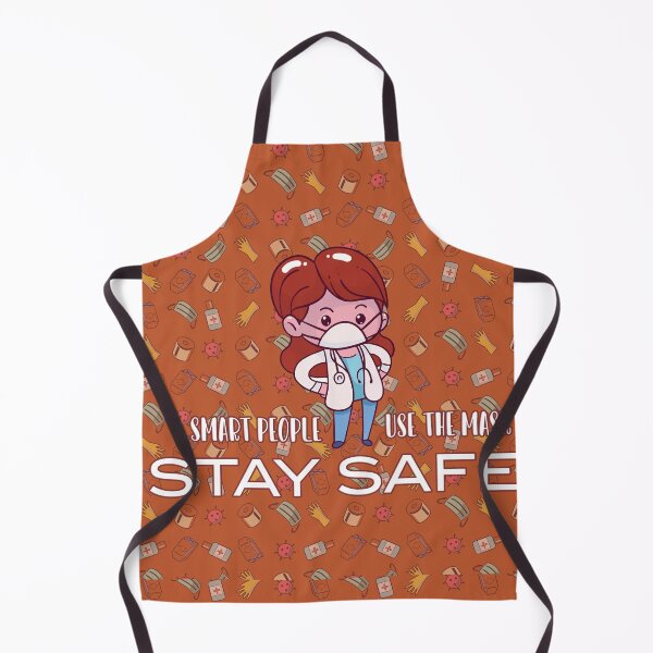 Item preview, Smart people use the mask, please stay safe - a doctor is using her mask designed and sold by Aura-E.