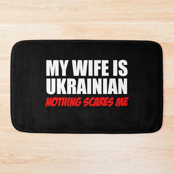Item preview, Wife Is Ukrainian Nothing Scares Me designed and sold by jaycartoonist.