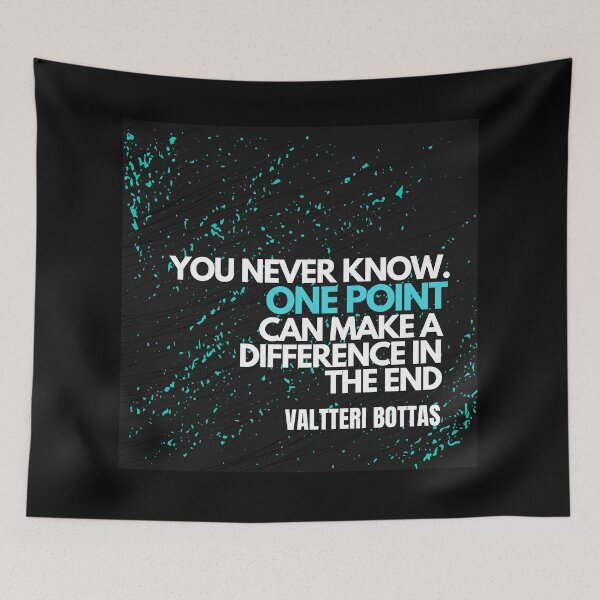 Item preview, Valtteri Bottas Quote  designed and sold by Jajulile.