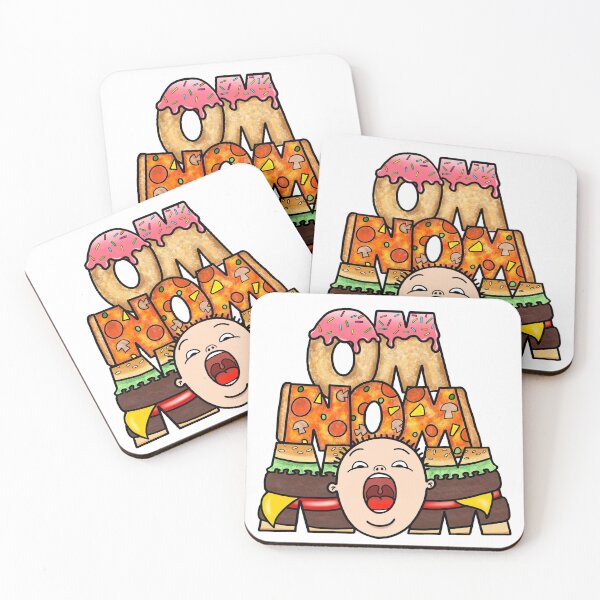 Item preview, Om Nom Nom | Fast Food Eater designed and sold by theBlueKazoo.