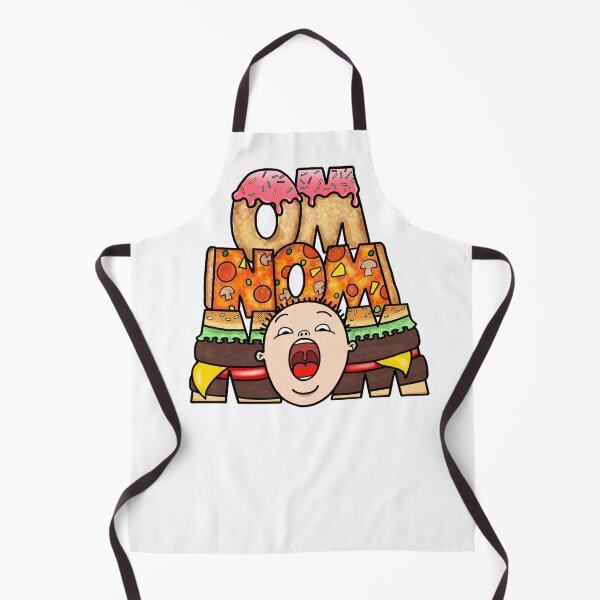 Item preview, Om Nom Nom | Fast Food Eater designed and sold by theBlueKazoo.