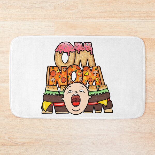 Item preview, Om Nom Nom | Fast Food Eater designed and sold by theBlueKazoo.