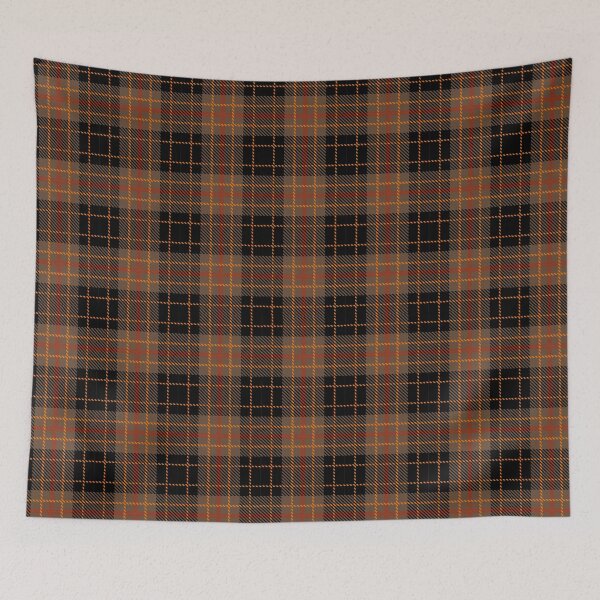 Item preview, Rustic Autumn Orange Plaid designed and sold by moss&moon designs.