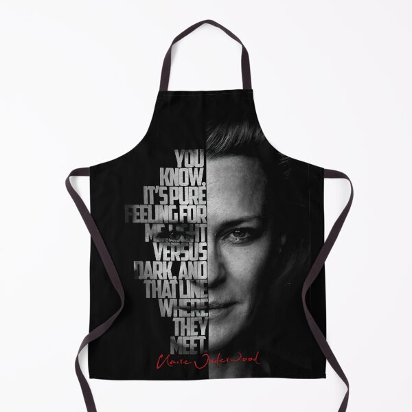 Item preview, Black and white Claire Underwood House of Cards quote. designed and sold by Enea Kelo.