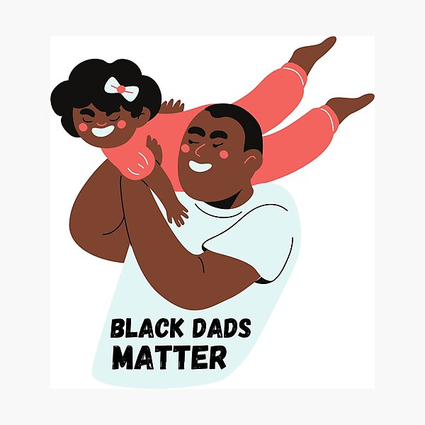 Item preview, black dads matter  designed and sold by artjojo.