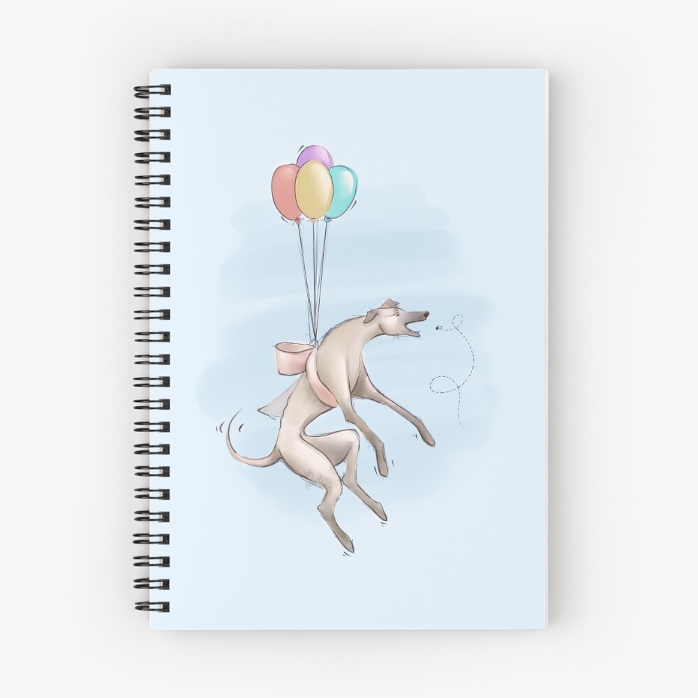 Item preview, Spiral Notebook designed and sold by InkHoundArt.