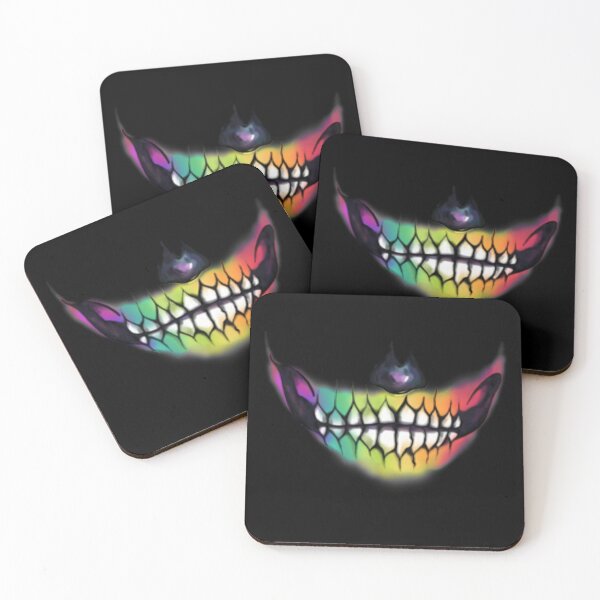 Item preview, Neon skeleton human face art designed and sold by Slangt-shirt.