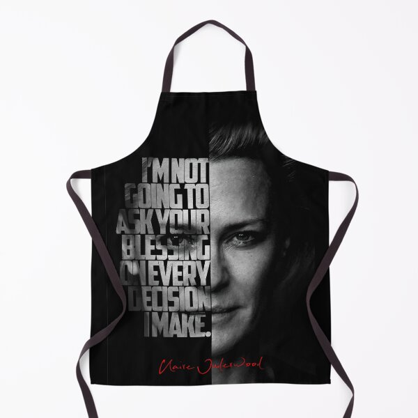 Item preview, Black and white Claire Underwood House of Cards quote. designed and sold by Enea Kelo.