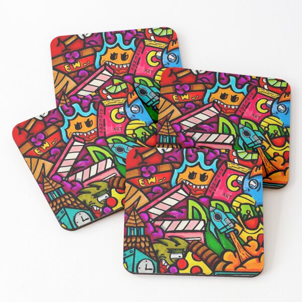 Item preview, MOVIE : Copic Marker Doodle. (Phone Wallets, Pillows, Tablet Cases, Travel Mugs, Bags, Mask, Notebook) designed and sold by Clowzey.