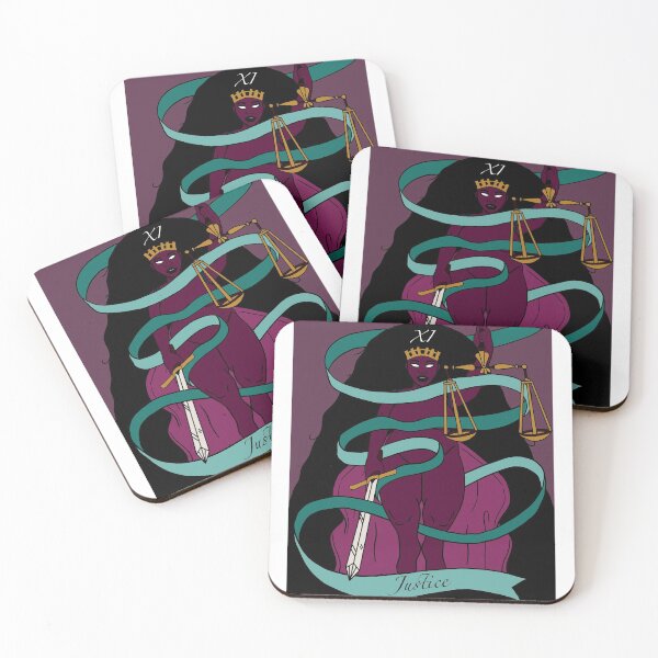 Item preview, Justice Tarot designed and sold by Benjamin Lewin.