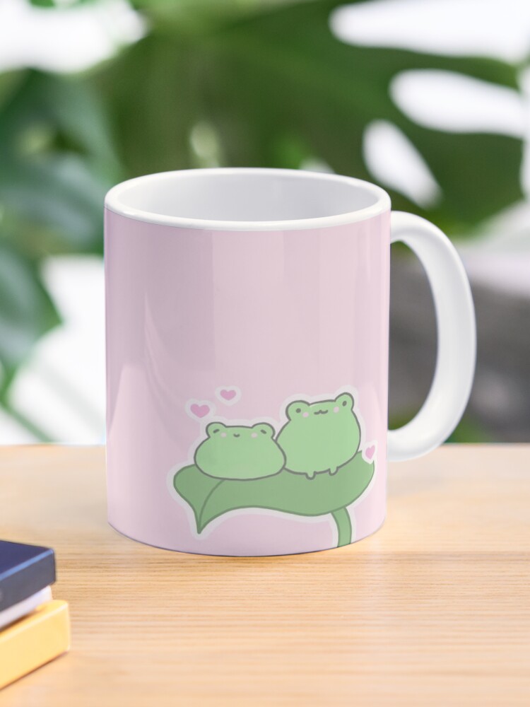 cute frog HAPPY frog' Mug