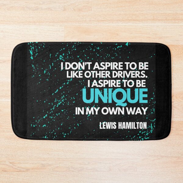 Item preview, Lewis Hamilton Quote designed and sold by Jajulile.