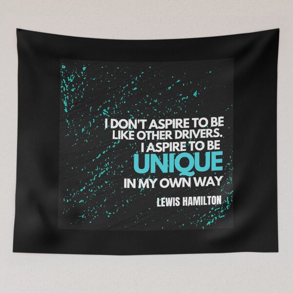 Item preview, Lewis Hamilton Quote designed and sold by Jajulile.