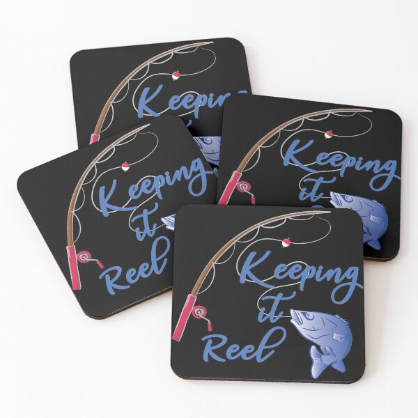 Item preview, Keeping it Reel Fishing designed and sold by TheInkElephant.
