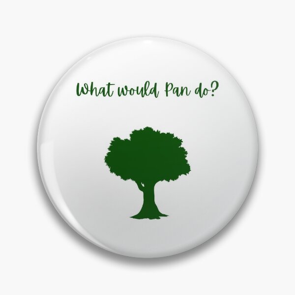 Item preview, What would pan do? Grover Percy Jackson (green) designed and sold by DragonJake.