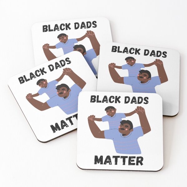 Item preview, black dads matter designed and sold by artjojo.