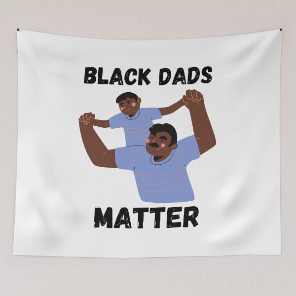 Item preview, black dads matter designed and sold by artjojo.