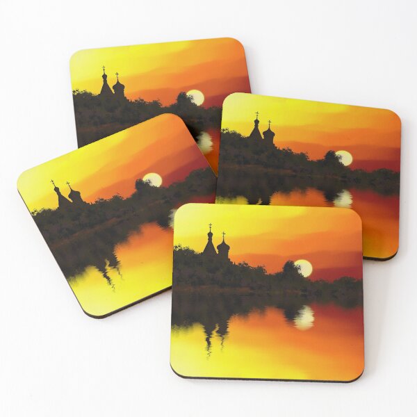 Item preview, Orthodox Church At Sunset designed and sold by sirglennbo.