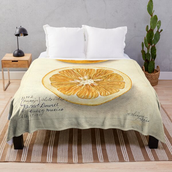 Item preview, Vintage Orange Botanical Print (1933) designed and sold by Douglas E. Welch Design and Photography.
