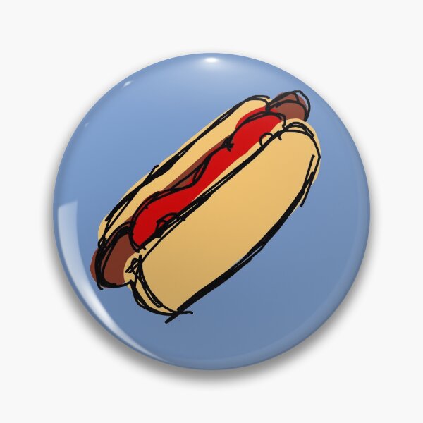 Item preview, Hot Dog with Sauce designed and sold by SpookyMeerkat.