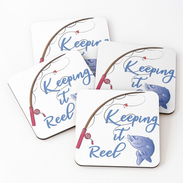 Item preview, Keeping it Reel Fishing designed and sold by TheInkElephant.