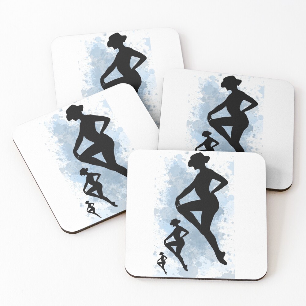 Item preview, Coasters (Set of 4) designed and sold by RedInStyle.