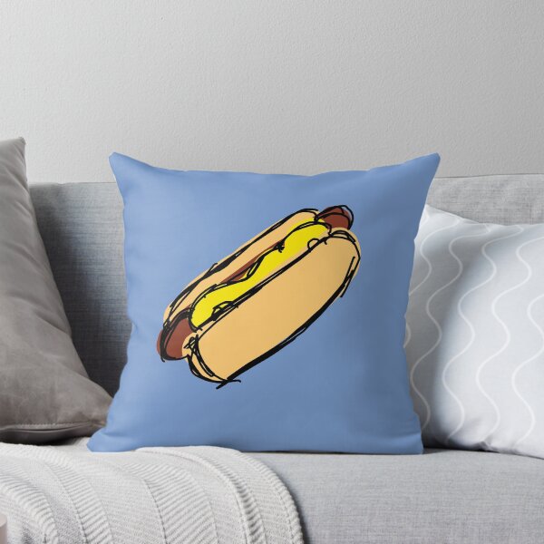 Item preview, Hot Dog with Mustard designed and sold by SpookyMeerkat.