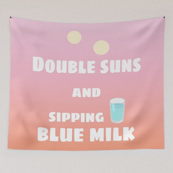Item preview, Double Suns and Sipping Blue Milk designed and sold by Laneyrustin.