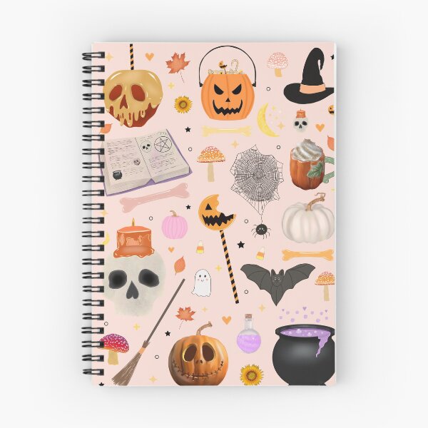 Item preview, Halloween Pattern Pink designed and sold by ohclementine.