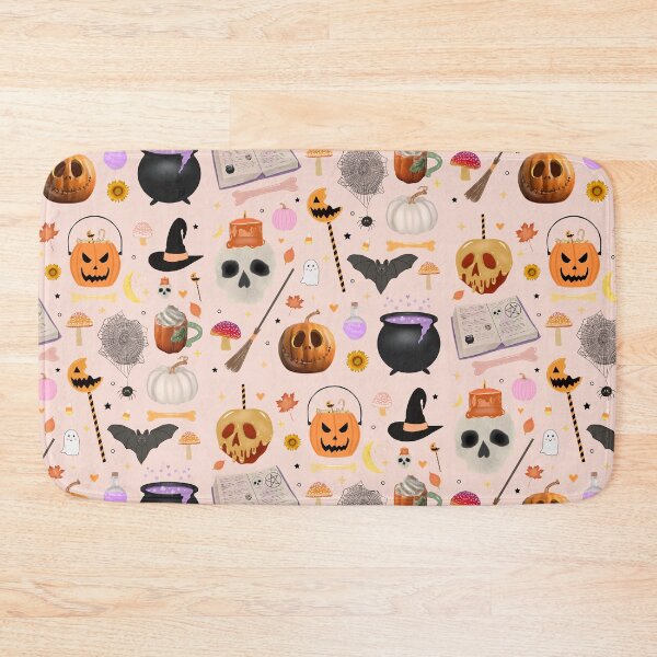 Item preview, Halloween Pattern Pink designed and sold by ohclementine.