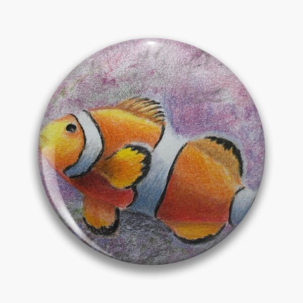 Item preview, Single Clown Fish designed and sold by Elaine Rittler.