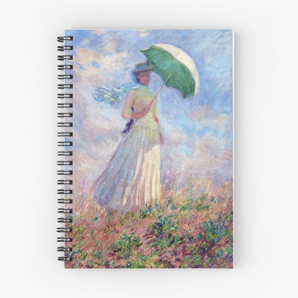 Artikelvorschau, Claude Monet - Frau mit einem Sonnenschirm nach rechts entworfen und verkauft von PaintingArtwork.