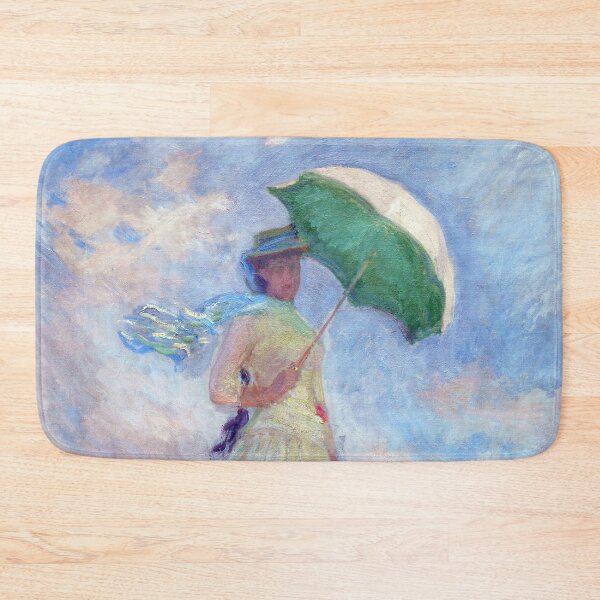 Item preview, Claude Monet - Woman with a Parasol facing right designed and sold by PaintingArtwork.