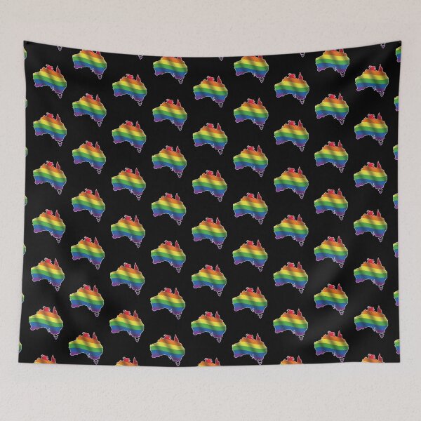 Item preview, Australia Gay Pride Flag Australian Rainbow designed and sold by DavinciStore21.