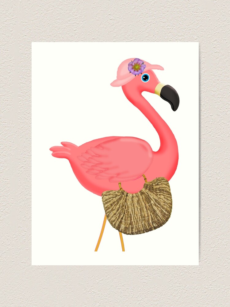 Jellycat Fancy Flamingo Purse – Baby Stork (MRI2015/1030)