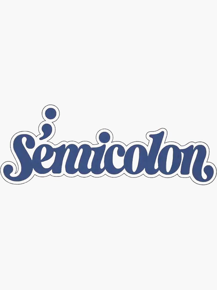 SEVENTEEN Semicolon Logo | Sticker