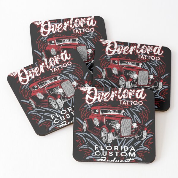 Item preview, Overlord Tattoo shop T-shirt Hot Rod designed and sold by EttoreBechis.
