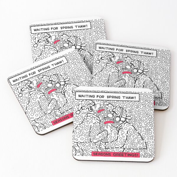 Item preview, Waiting for Spring thaw!  Seasons Greetings! designed and sold by Jack Corbett.