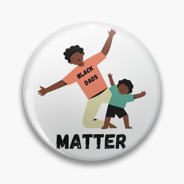 Item preview, black dads matter designed and sold by artjojo.