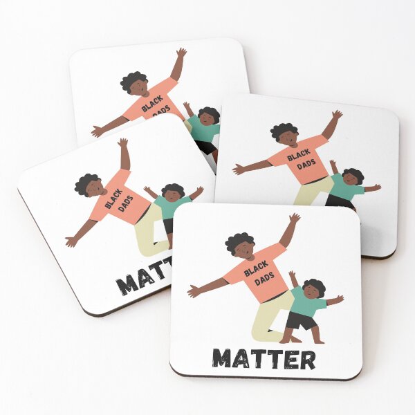 Item preview, black dads matter designed and sold by artjojo.