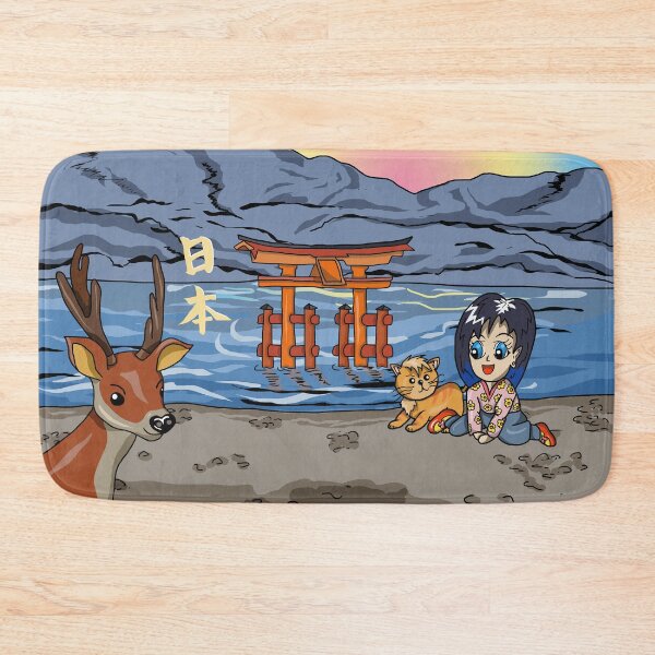 Item preview, Kawaii floating torii gate designed and sold by CuisineCat.