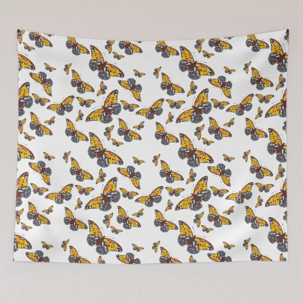 Item preview, Colorful Gulf Fritillary Butterfly Pattern designed and sold by Farprintod.